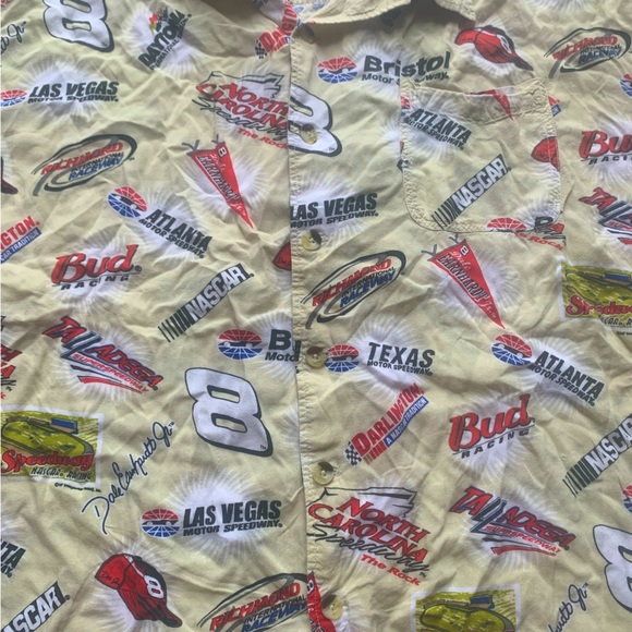 Vintage NASCAR button down shirt - Picture 3 of 4